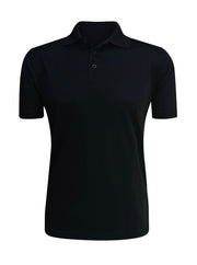 ILTEX Apparel Adult Clothing Polo T-Shirt Black Polyester