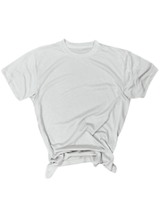 ILTEX Apparel Adult Clothing Silver / Y-Small 100% Polyester Cotton Feel Tees (Colors) - Youth