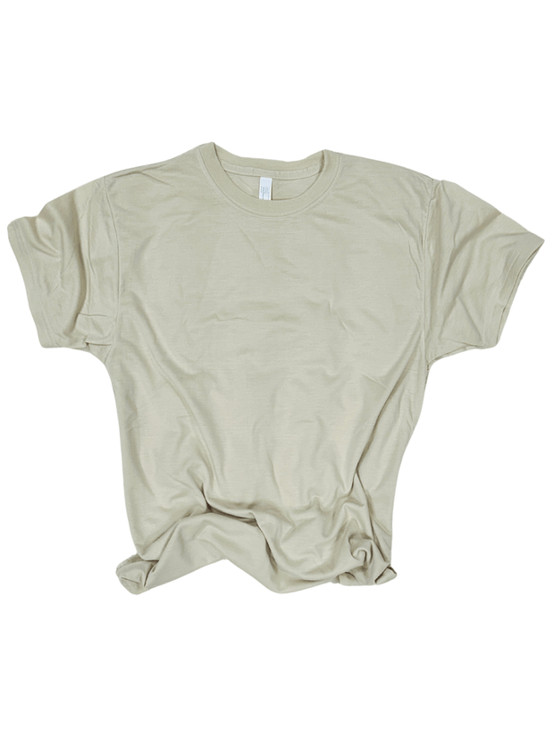 ILTEX Apparel Adult Clothing Tan / Y-Small 100% Polyester Cotton Feel Tees (Colors) - Youth