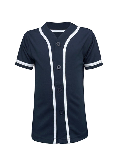 Baseball Button Down Jersey Kids – ILTEX Apparel