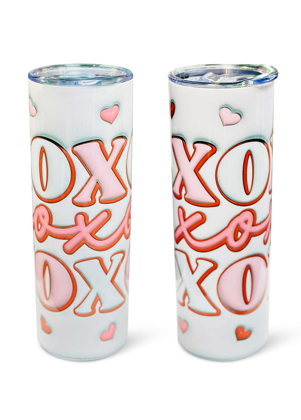 ILTEX Apparel Tumblers TB1012 - 'XOXO' Valentine Tumbler