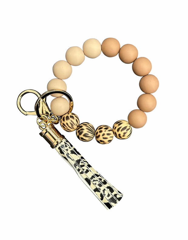 ILTEX Apparel Accessory Bracelet/Keychain - Cheetah Tan