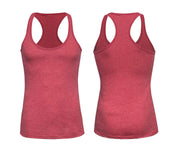 ILTEX Apparel Adult Clothing Red / Small Racerback Poly-Rich Tank Top