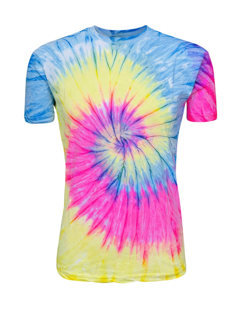 Kind Cotton Kids' Tie Dye Tee, Multi-Color / yxs