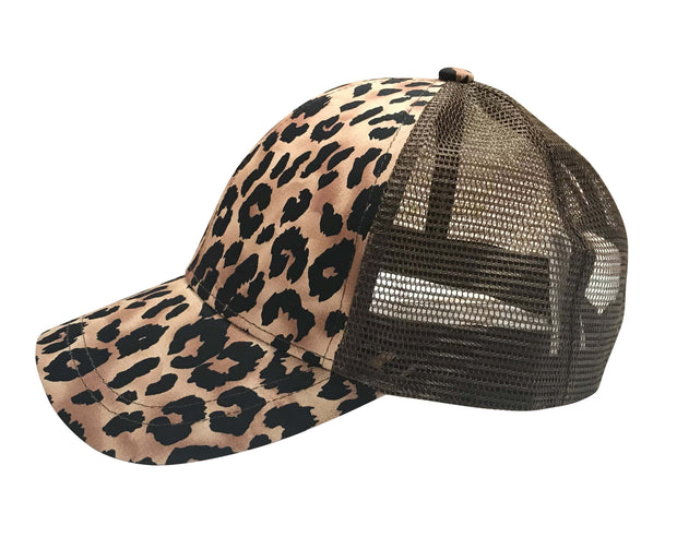 ILTEX Apparel Cheetah Brown Cap
