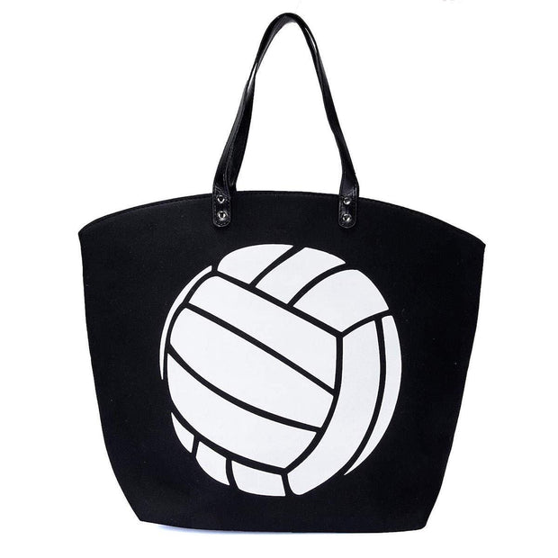 Volleyball Canvas Tote Bag
