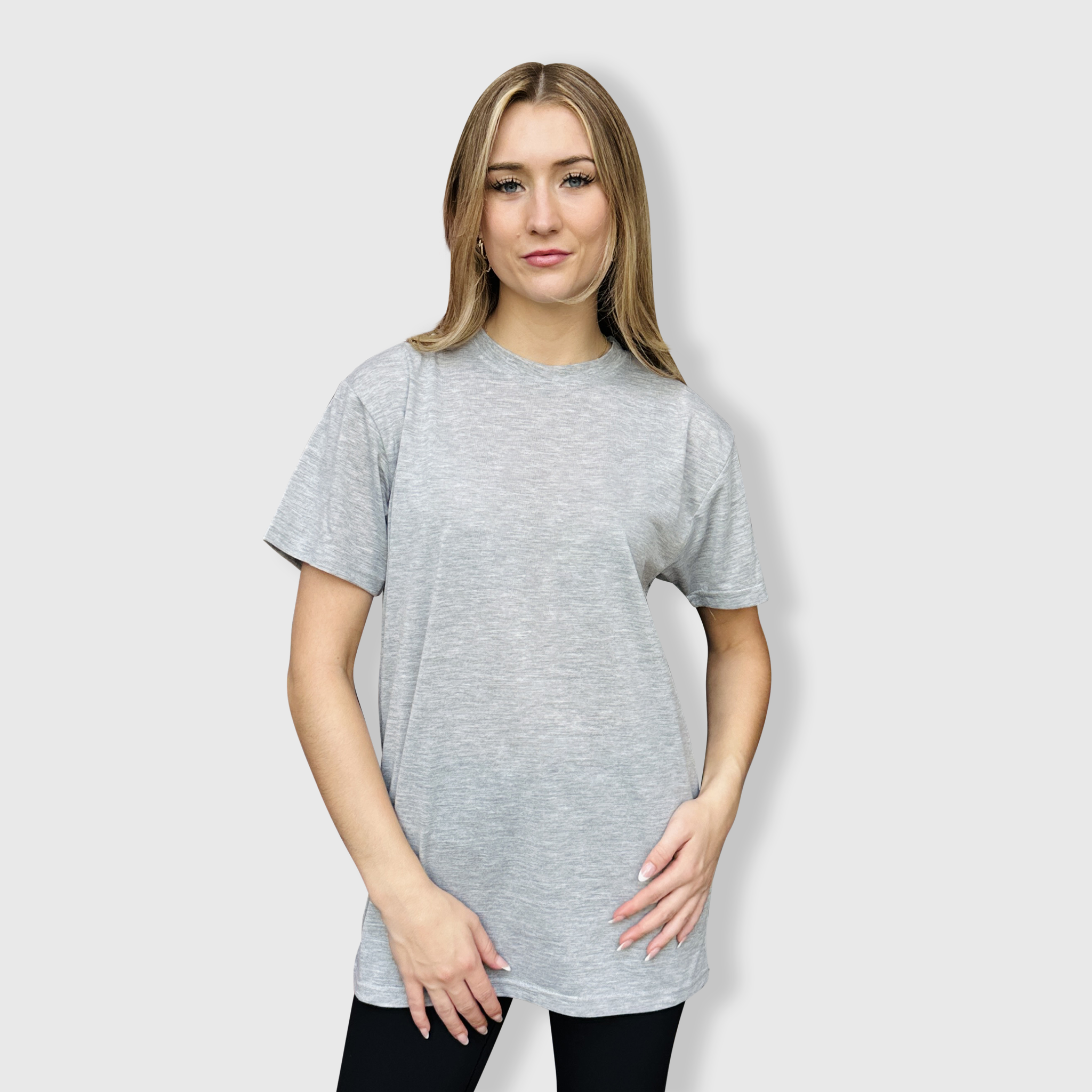 100% Polyester Cotton Feel Tees (Colors)