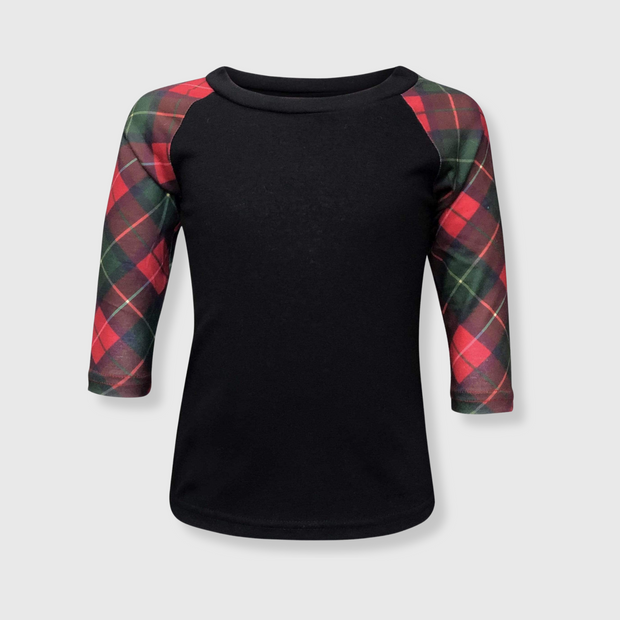 Buffalo Plaid Black Red/Green Kids