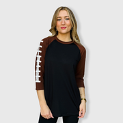 Football Sleeve Raglan Adult