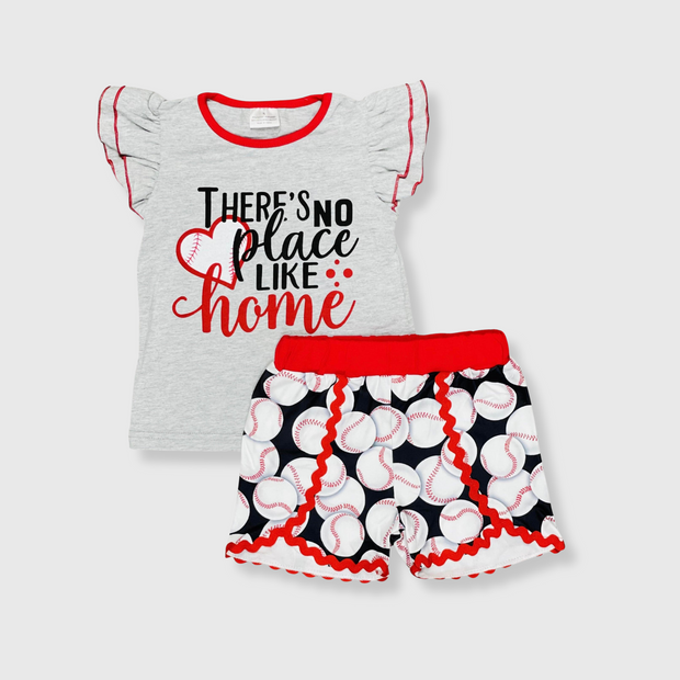 Baseball 'There's No Place Like Home' Kids Outfit