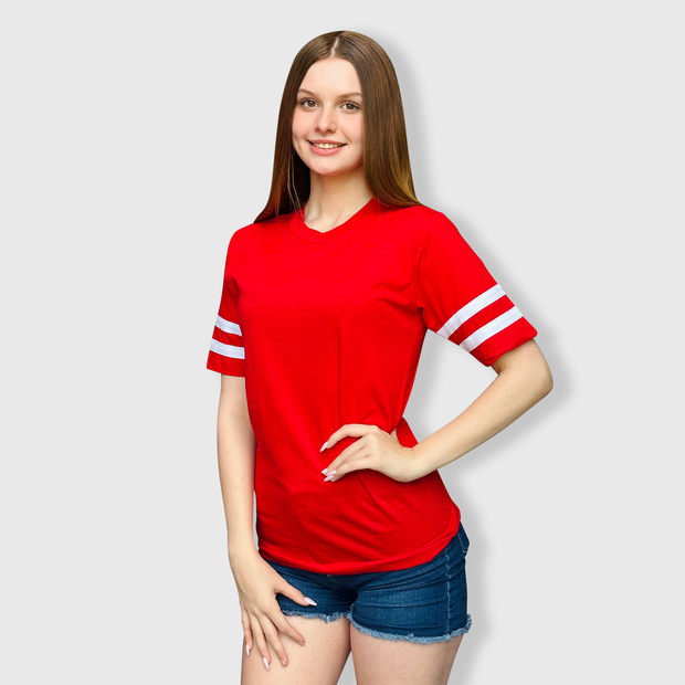 2 Stripes Jersey T-Shirt