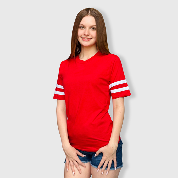 2 Stripes Jersey T-Shirt