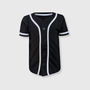 Baseball Button Down Jersey Kids