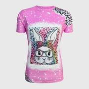 Easter Bunny Pink Cheetah Top