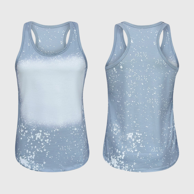 Faux Bleached Tank Top - Adult