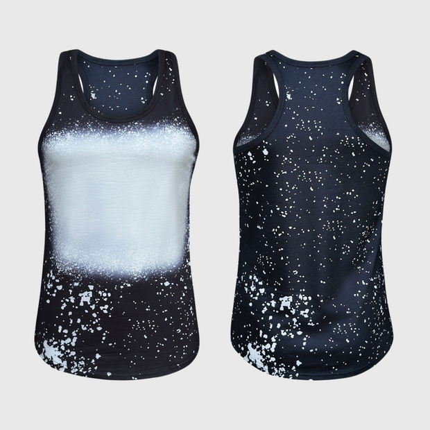 Faux Bleached Tank Top - Adult