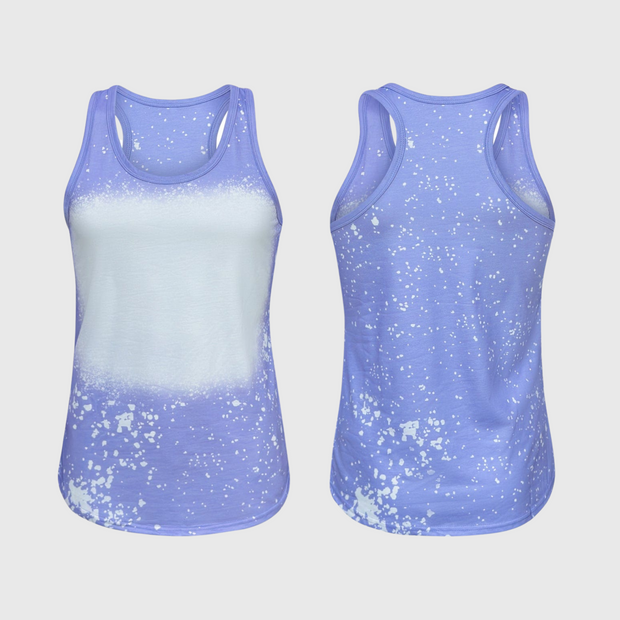 Faux Bleached Tank Top - Adult