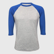 Baseball Polyester Raglan Tee - Gray Body