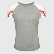 Baseball Short Sleeve Raglan Tee