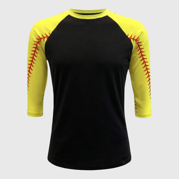 Softball Sleeve Raglan Adult