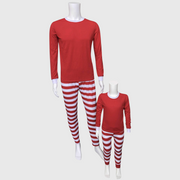 Christmas Red White Family Pajama Set (Kids & Adult)