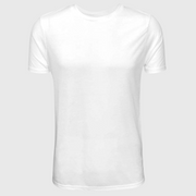 Sublimation White Polyester Tee - Adults and Kids