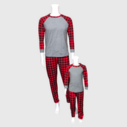 Christmas Buffalo Plaid Family Pajamas Set