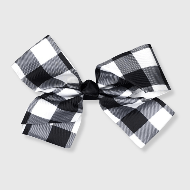 ILTEX Apparel Accessory Bow - Plaid Knot Black