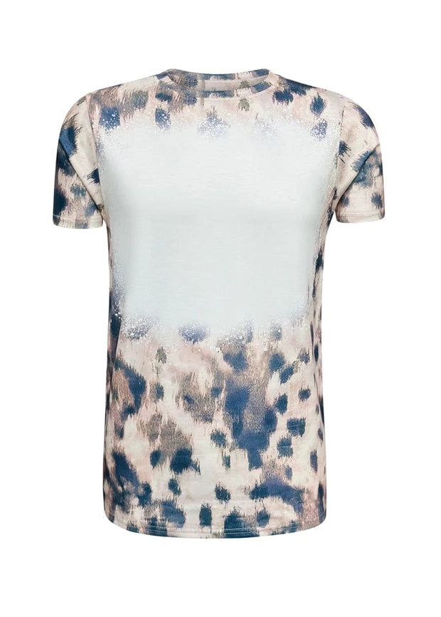 ILTEX Apparel Adult Clothing MYSTERY BUNDLE! Adult Faded Cheetah FAUX Bleached Tees