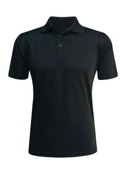 ILTEX Apparel Adult Clothing Polo Shirt Black Polyester