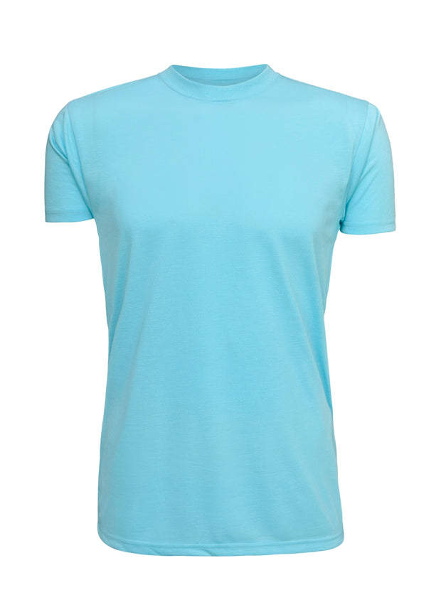 ILTEX Apparel Adult Clothing Turquoise / Small 100% Polyester Cotton Feel Tees (Colors)