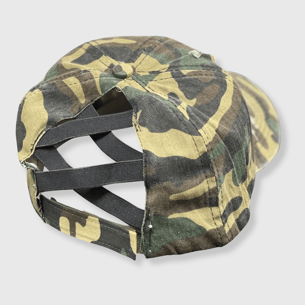 ILTEX Apparel Camo Dark Green Cap