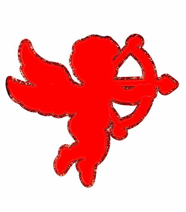 ILTEX Apparel Chenille Patches CP1010 - Red Cupid Chenille Patch