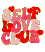 ILTEX Apparel Chenille Patches CP1016 - 'Self Love Club' Chenille Patch