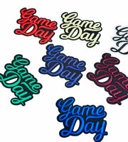 ILTEX Apparel Chenille Patches CP1053 - Game Day Chenille Patches (Small)