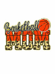 ILTEX Apparel Chenille Patches CP1066 - Basketball Mom Chenille Patch