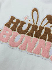 ILTEX Apparel Chenille Patches CP1070 - Hunny Bunny Chenille Patch