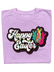 ILTEX Apparel Chenille Patches CP1080 - Happy Easter Chenille Patch