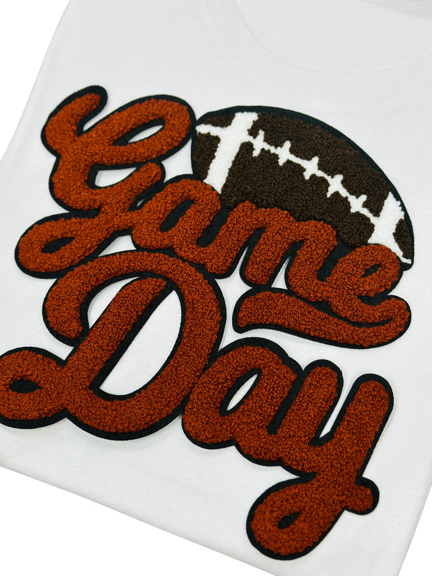 ILTEX Apparel Chenille Patches CP1083 - Football Game Day Chenille Patch