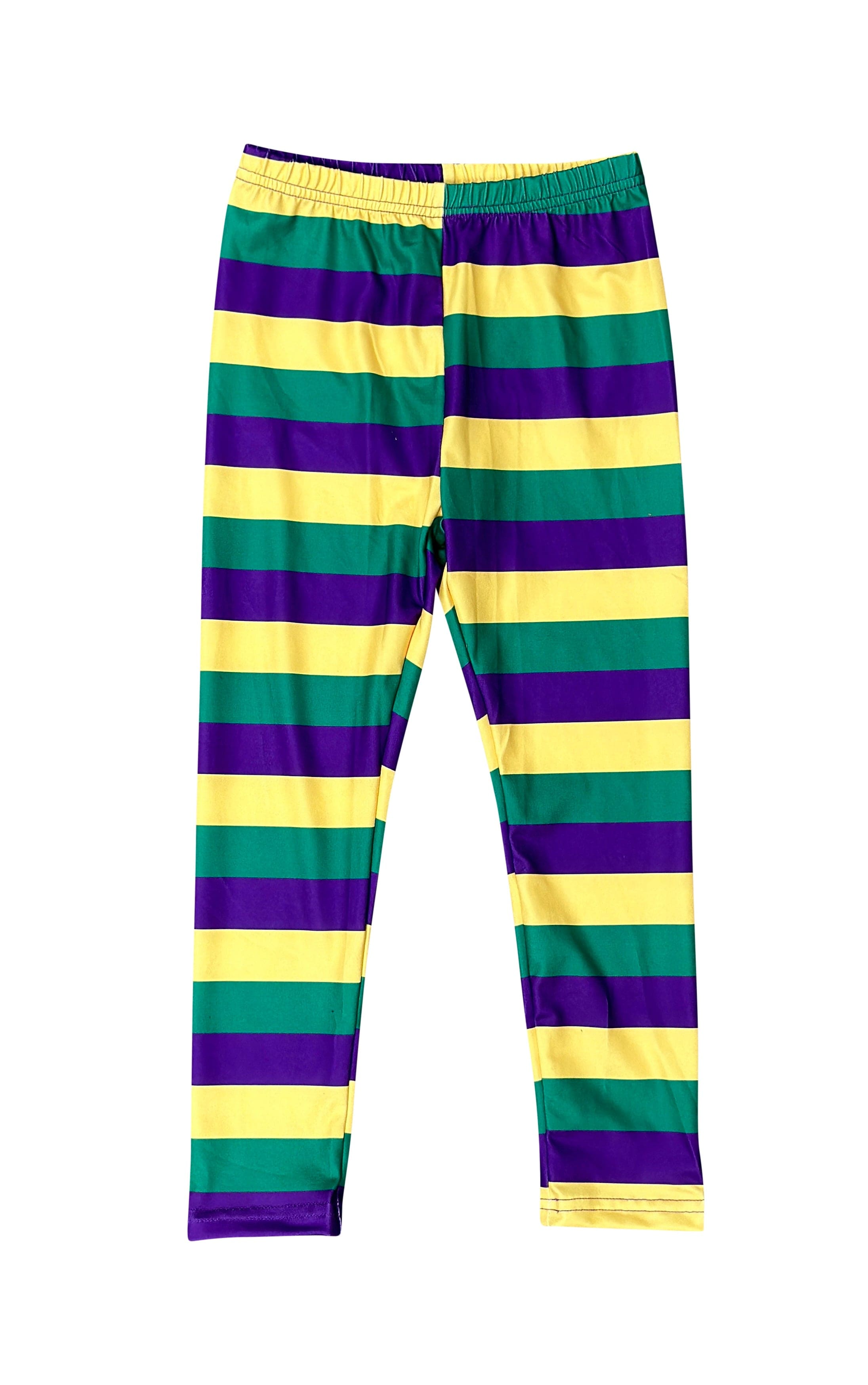 Mardi Gras Multi Stripe Leggings Infant - Ethan's Closet Children's  Boutique & Little Feet