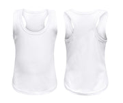 ILTEX Apparel Tank tops Sublimation Racerback White Polyester Tank Top - Adult & Kids