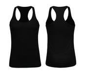 ILTEX Apparel Adult Clothing Black / Small Racerback Poly-Rich Tank Top