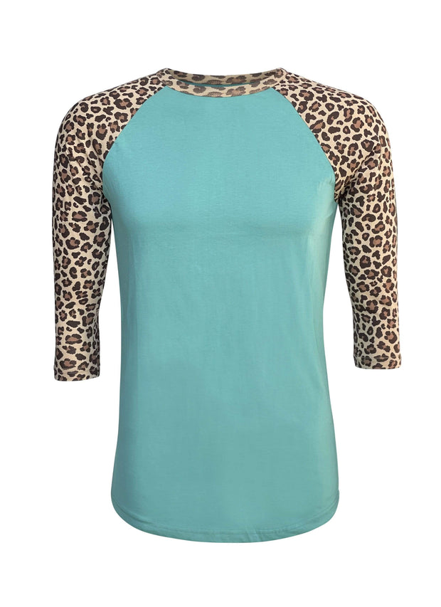 ILTEX Apparel Adult Clothing Cheetah Animal Print Tiffany Top