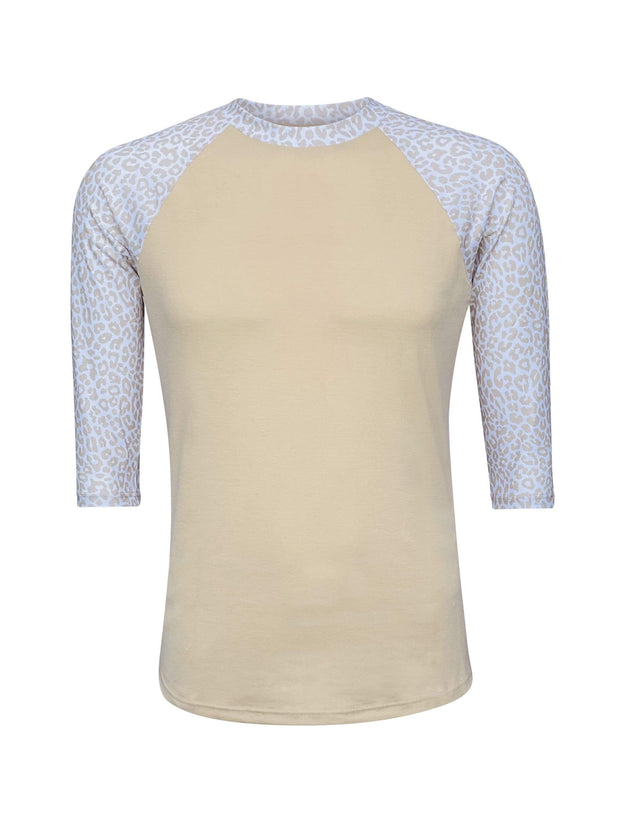 ILTEX Apparel Adult Clothing Cheetah Light Tan Polyester Top