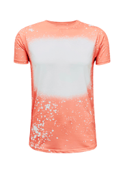 ILTEX Apparel Adult Clothing Coral / Small FAUX Bleached Tees - Adult