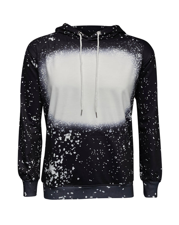 ILTEX Apparel Adult Clothing Faux Bleached Hoodie