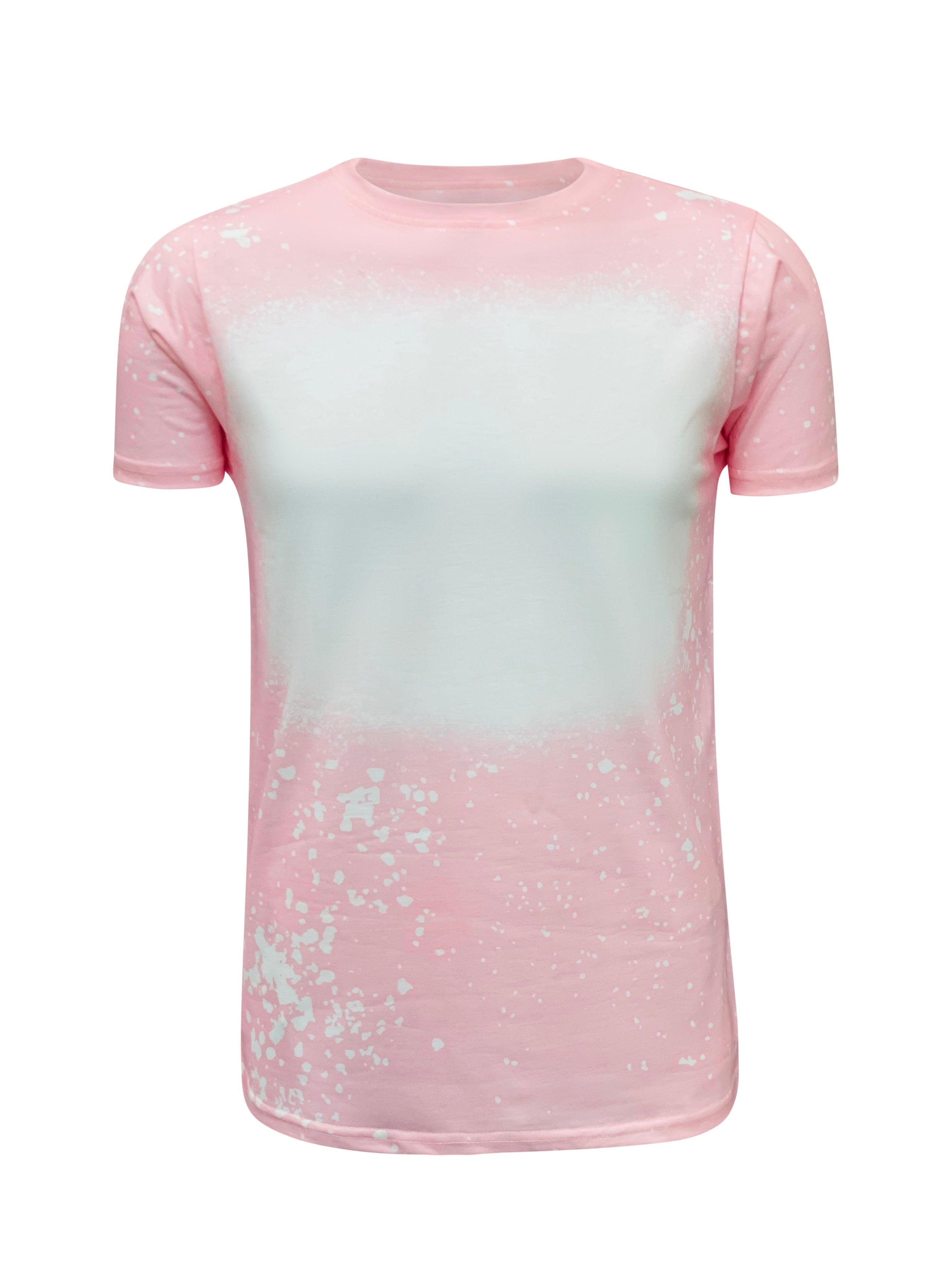 Dusty Pink Blank Faux Bleached Top X-Large | ILTEX Apparel