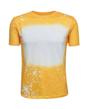 ILTEX Apparel Adult Clothing Gold / Small NEW! FAUX Bleached Tees