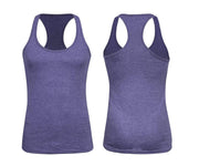 ILTEX Apparel Adult Clothing Purple / Small Racerback Poly-Rich Tank Top
