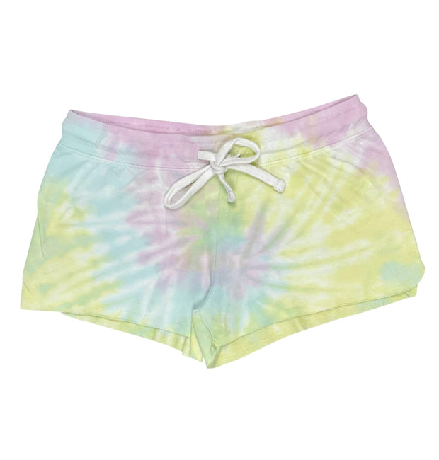 ILTEX Apparel Adult Clothing Tie Dye Shorts Dreamsicle - Adult